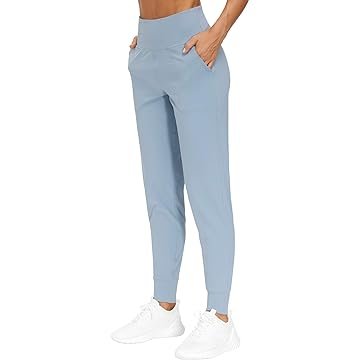 THE GYM PEOPLE Women's Joggers Pants Lightweight Athletic Leggings Tapered Lounge Pants for Workout, Yoga, Running