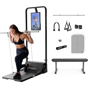 Speediance All-in-One Smart Home Gym, Smart Fitness Trainer Equipment, Total Body Resistance Training Machine, Strength Training Machine